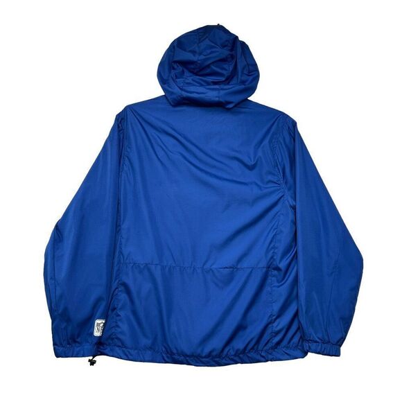 NFL Men's Shield Logo 1/2 Zip Hooded Windbreaker Pullover Jacket - Picture 6 of 14